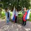 " ФЛАГ РОДИНЫ МОЕЙ"- акция,посвящённая Дню Государственного флага Российской Федерации. 5