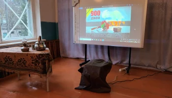«Дети блокадного Ленинграда»  театральная постановка в Голунской школе.