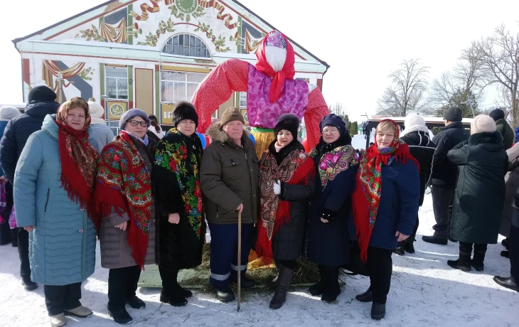 Районный праздник "Масленица у ворот собирает хоровод"