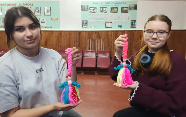 Кукла - мотанка "Веснянка" творческая мастерская для школьников