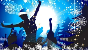 "Новогодняя мишура"- ночная новогодняя дискотека.