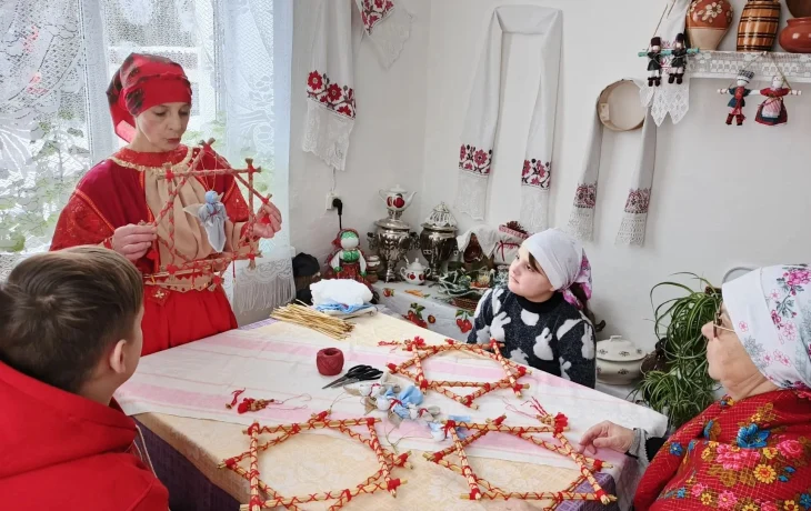 "Окно радости" - кукла - оберег для дома."  Творческий мастер-класс.