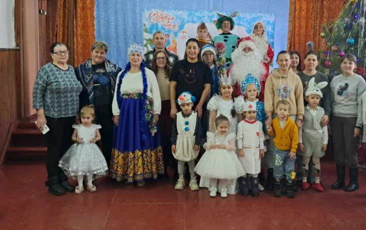 Новогодние праздники в Голунском сельском Доме культуры