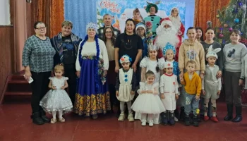 Новогодние праздники в Голунском сельском Доме культуры