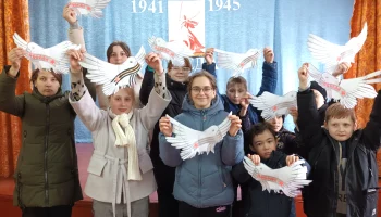 «Белый голубь - символ мира!» мастер-класс